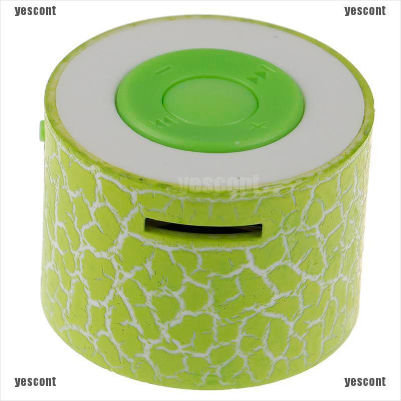 LED MINI Portable MP3 Speaker TF USB Music Sound Subwoofer Wireless