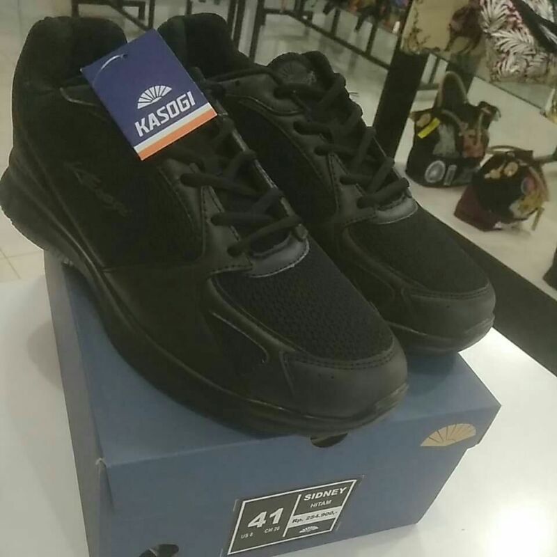 Sepatu Kasogi Sidney Hitam