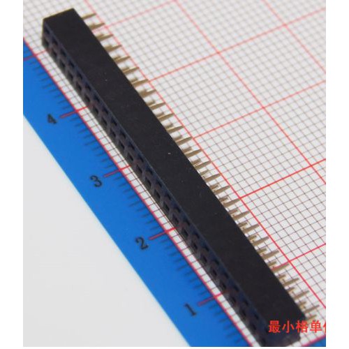 Header Female 2X25 Pin p 50P 2.54mm Double Row Straight Pin 2x25p 50 p