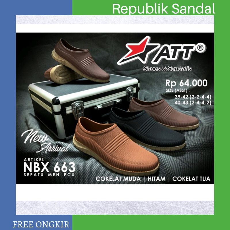SEPATU ATT NBX 663 SEPATU ATT NBX 663 karet anti slip Made In Indonesia