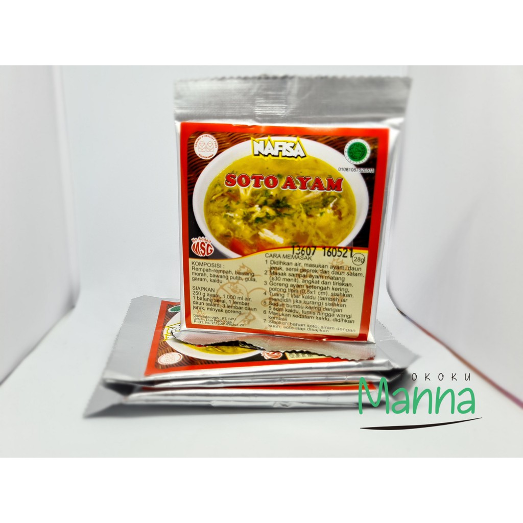 

Bumbu Soto Ayam non MSG, Nafisa