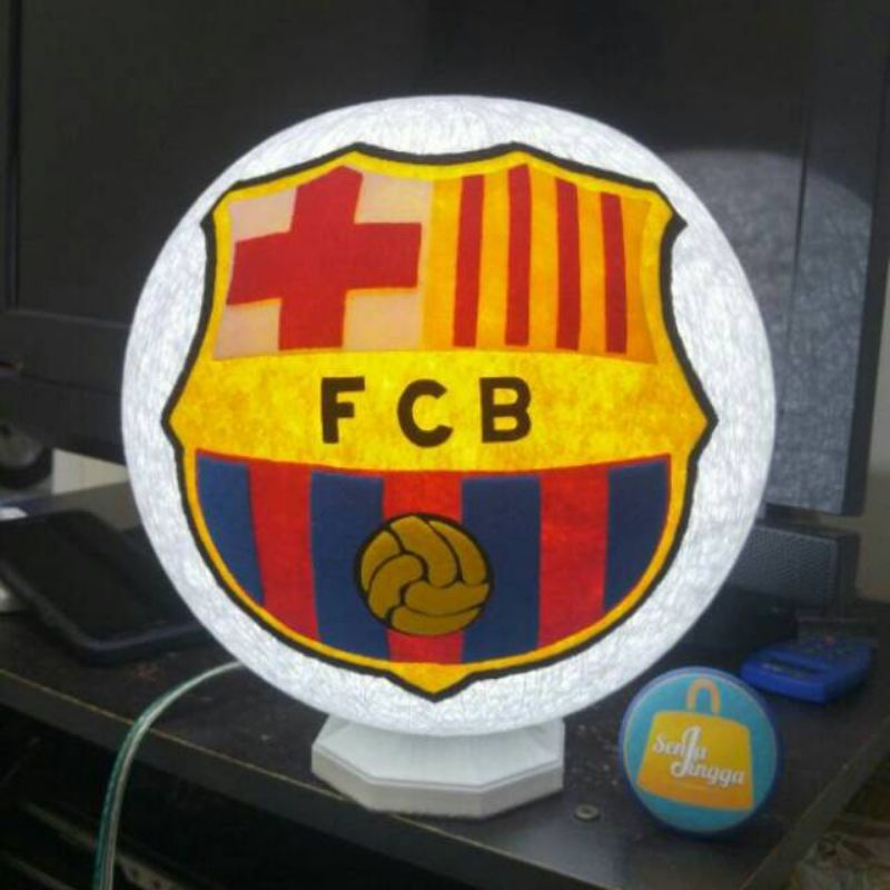 lampion karekter / lampion benang / lampu benang / barcelona / lampion