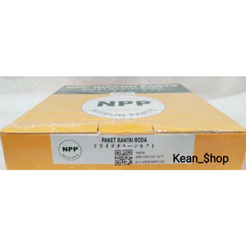 GIR SET VERZA GEAR SET PAKET HONDA VERZA 150 NPP