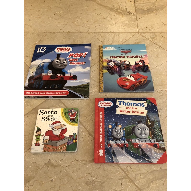 buku/Thomas&friends/cars,tractor trouble/santa gets stuck