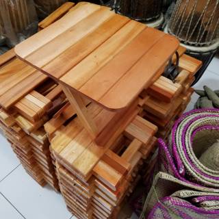  meja  mini lipat  kursi kayu  mini lipat  Shopee  Indonesia