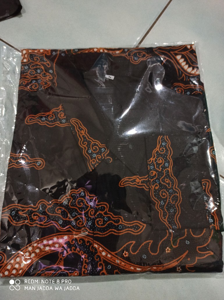 Kemeja Batik Naga Lesmana Full Furing Katun Halus Sragenan Size M-xxl Termurah