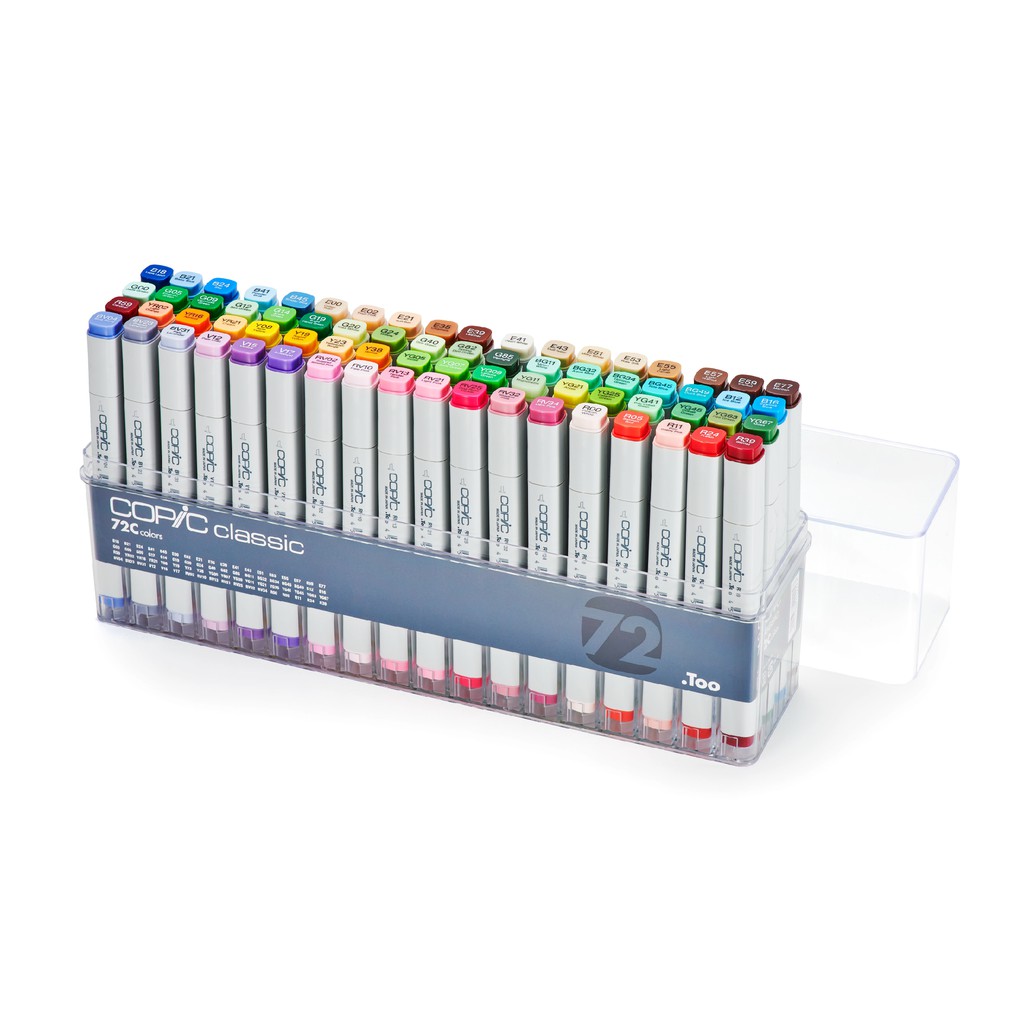 

Copic Classic 72 Color Set C