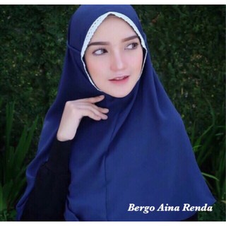 Jilbab Bergo  Al azhar Renda Bergo  Aina Bergo  Renda Maryam  