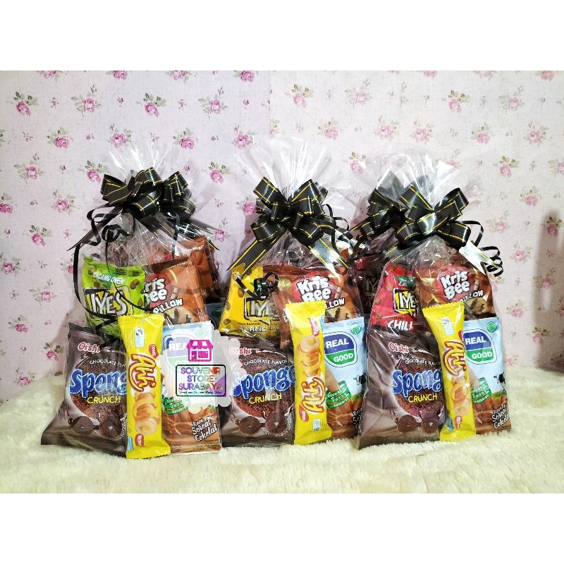 Bingkisan ulang tahun MINI / Snack ultah goceng / paket snack ultah murah / hampers ultah murah