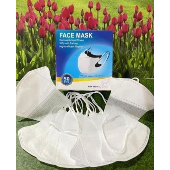masker duckbill 50pcs
