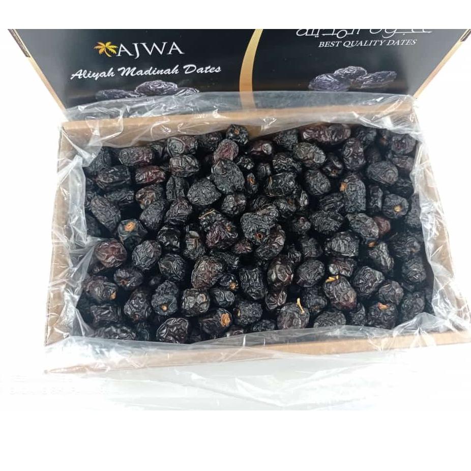 ✪STAR✪ KURMA AJWA ALIYAH MADINAH 1kg Ajwa premium ajwa grade 1 kurma nabi kurma madinah azwa madinah