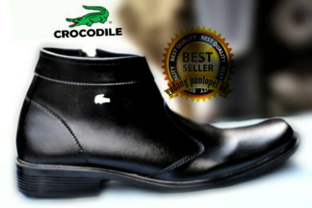 Sepatu pdh tni security polisi dishub T3 kilap Merk CROCODILE