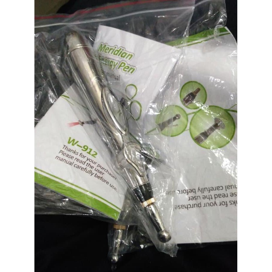 Pen Pena Akupuntur Pijak Refleksi Terapi Meridian Energy Listrik