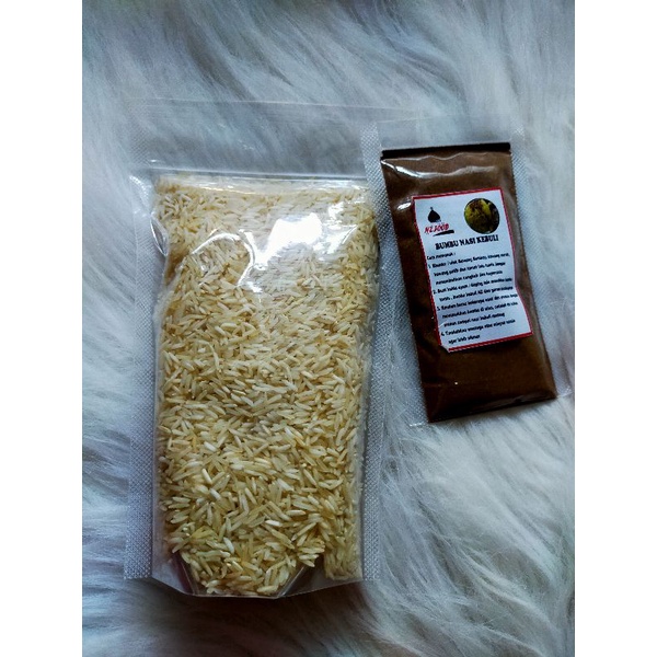 

paket nasi kebuli/ beras basmati/bumbu kebuli/ porsi untuk 5-6 orang