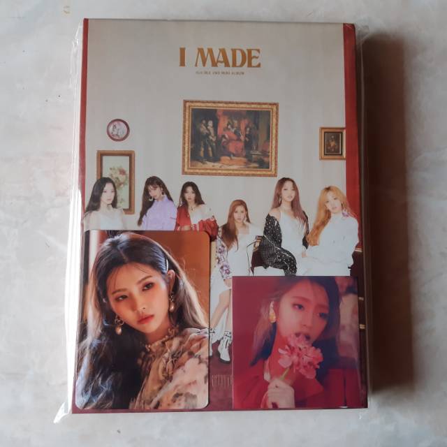 Album (G)-Idle gidle idle I Made fullset minus poster seoyeon minnie