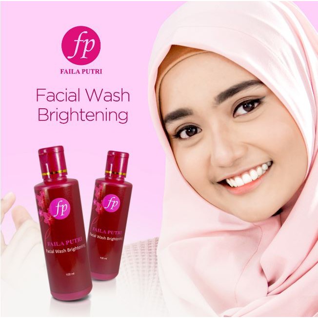 BELI 2 GRATIS 1/facial wash Brightening FP plus pencerah - sabun wajah whitening