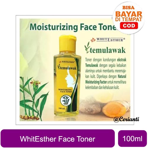 [BPOM] Whitesther Toner Temulawak Moisturizing Face Toner 100ML