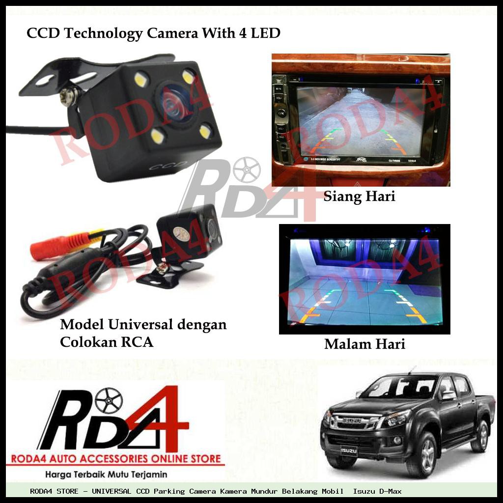 UNIVERSAL CCD Parking Camera Kamera Mundur Belakang Mobil  Isuzu D-Max