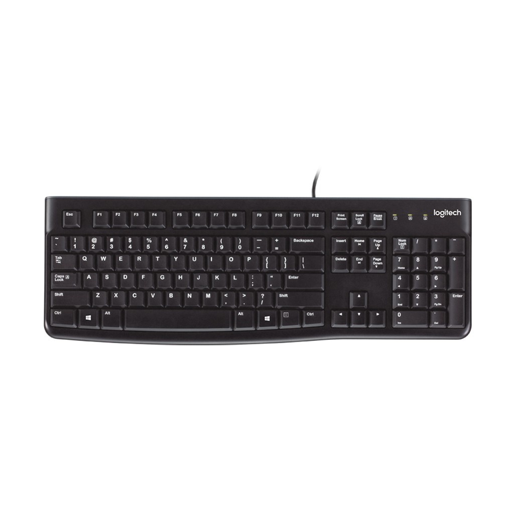 Keyboard Feel Good Typing USB Logitech K120 - Original Garansi Resmi 3 Tahun