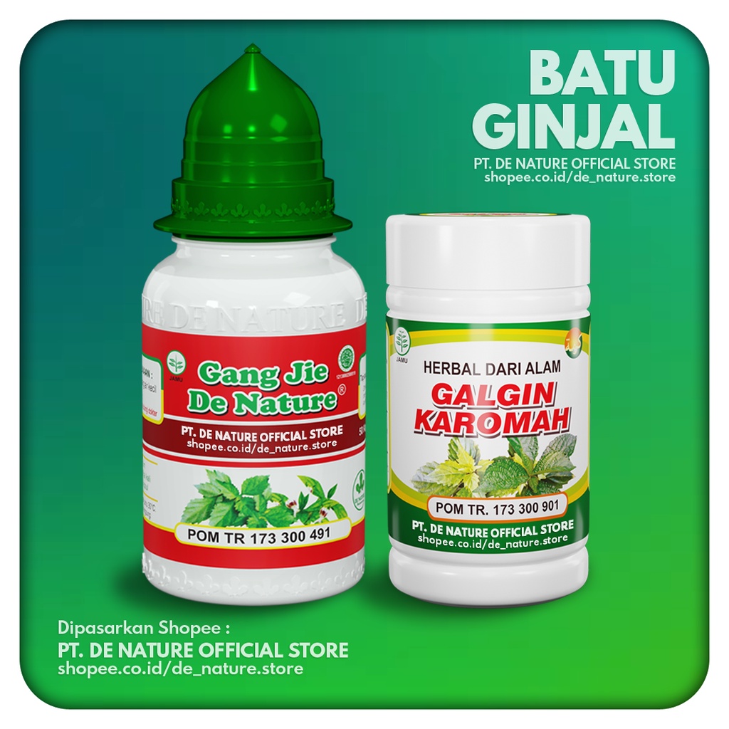 Jual Paket Galgin Karomah Gang Jie Obat Herbal De Nature Untuk