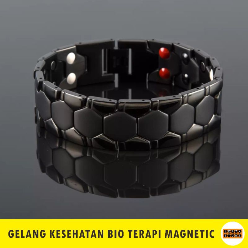 Gelang Tangan Kesehatan Titanium Bio Terapi Magnetic Modis dan Elegant
