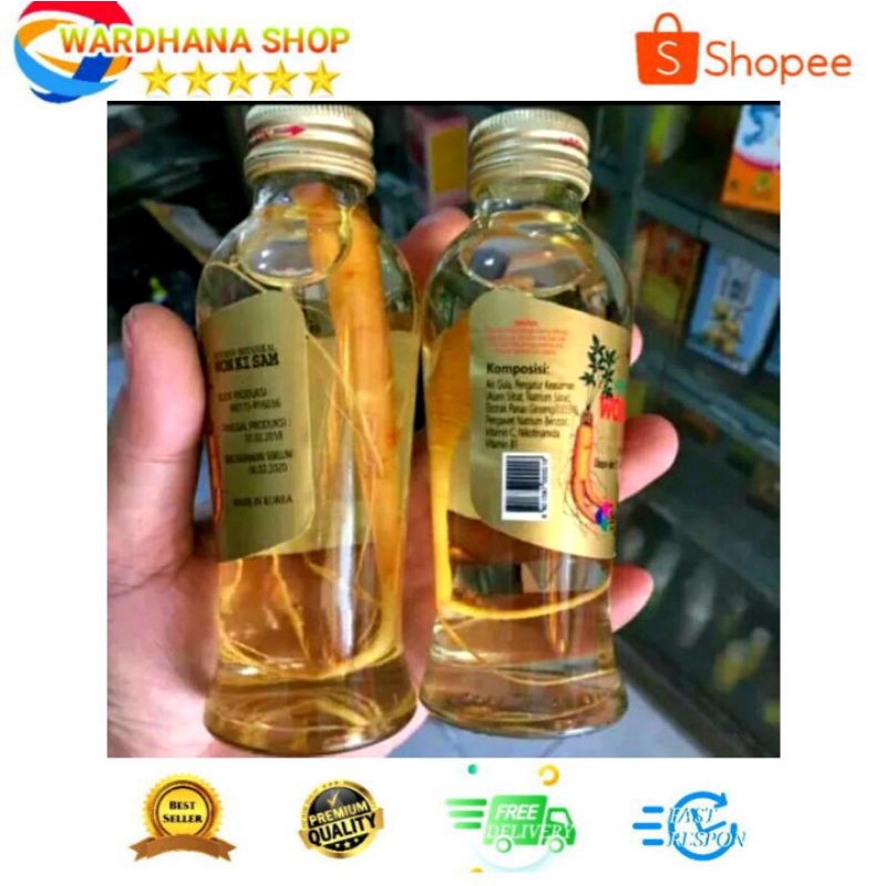 Minuman herbal ginseng dalam botol asli korea