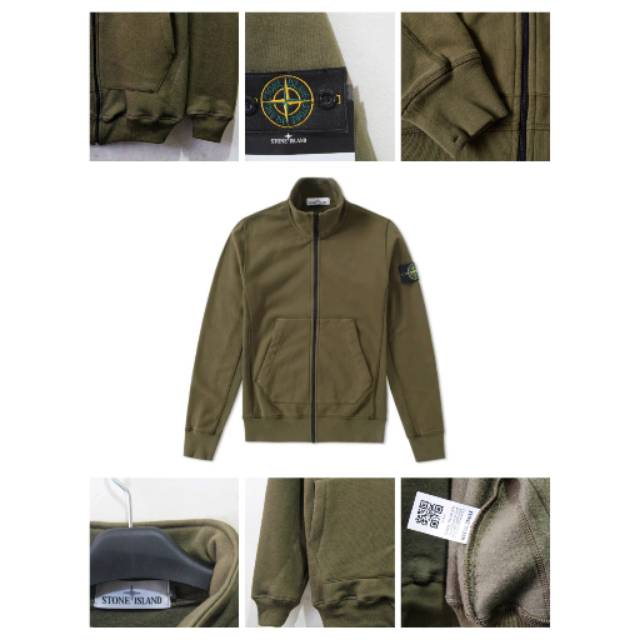 stone island track top