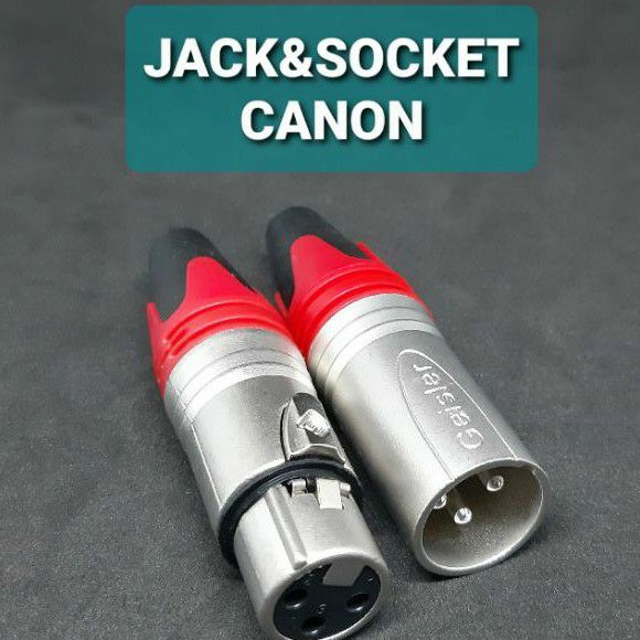 JACK CANON  SOCKET CANON DAN AKAI GEISLER BAGUS