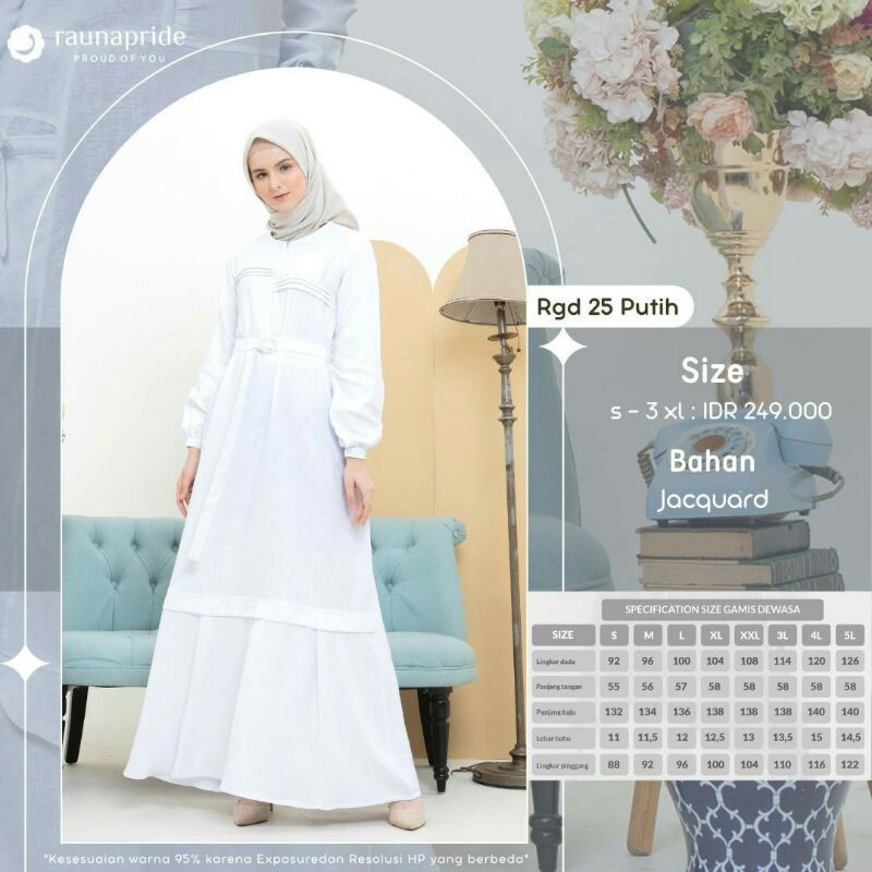 Gamis RAUNA RGD25