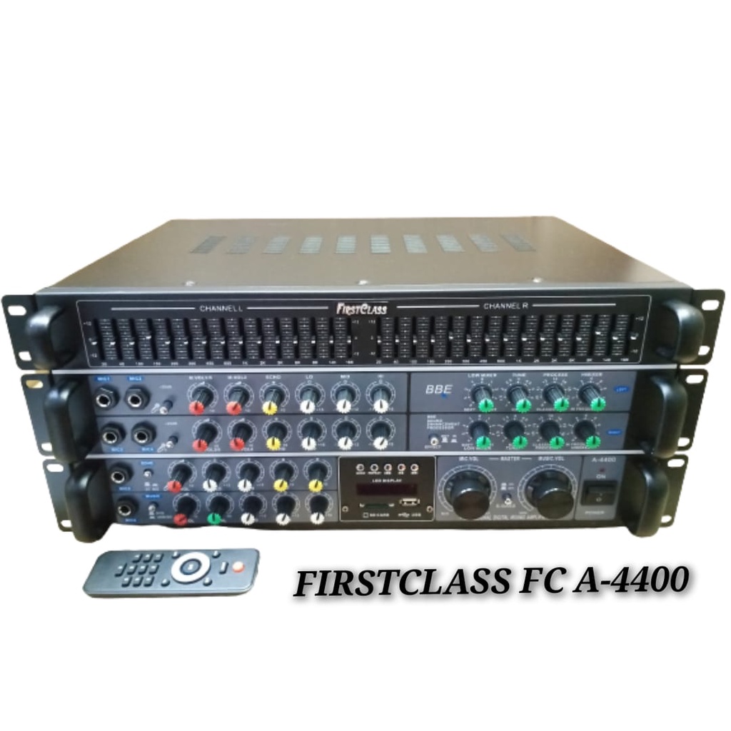 AMPLI FIRSTCLASS FC A4400 PROFESSINAL AUDIO AMPLIFIER