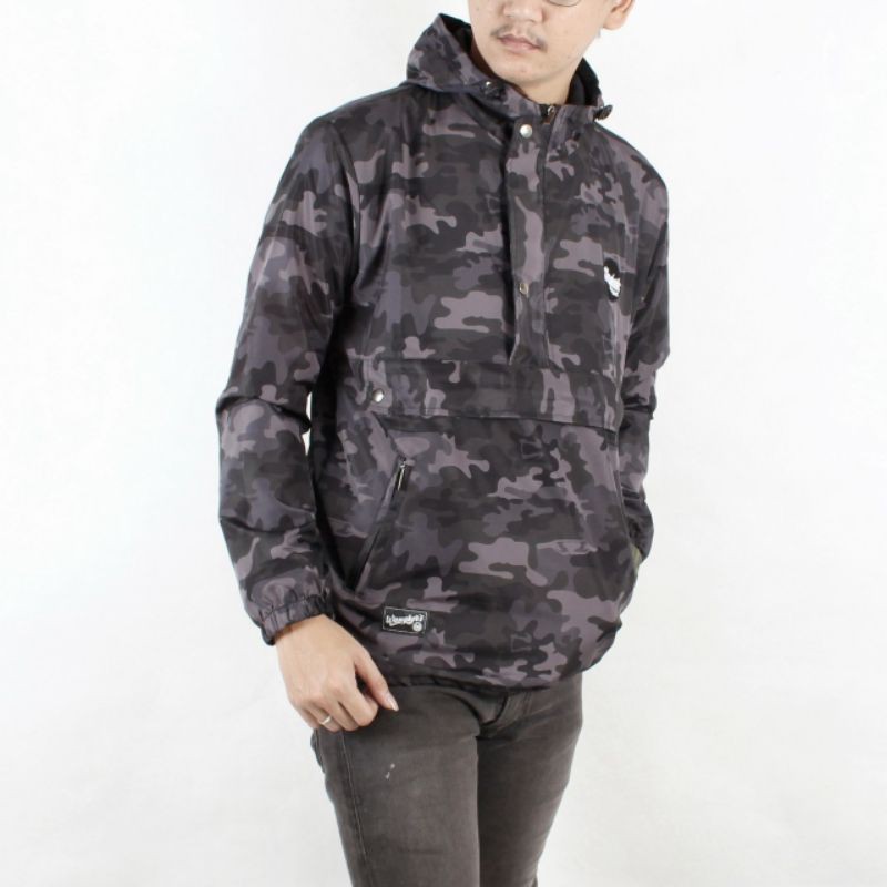 JAKET ARMY CAGOULE WANGKER'S CAMO ORIGINAL