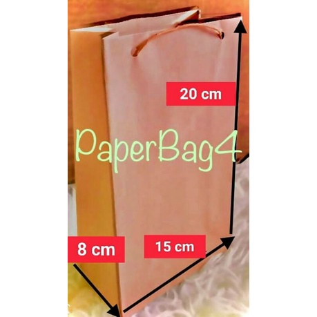 

Tas PaperBag 15x8x20