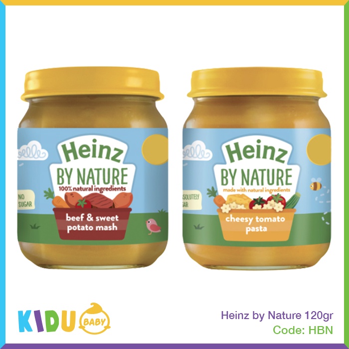 Heinz By Nature 120gr Makanan Bayi Sehat Cemilan Bayi MPASI Kidu Baby