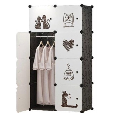 Lemari Plastik 8 Pintu / Lemari Bongkar Pasang 6 dan 8 pintu