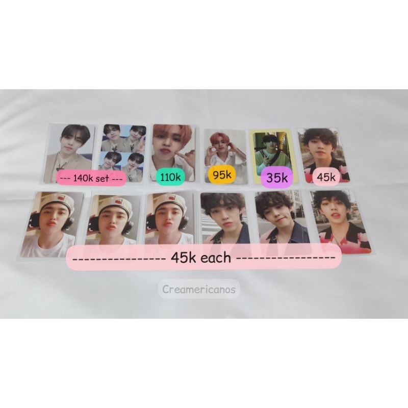 Seventeen Scoups Various Photocard | Grid, 24H, Henggarae, Semicolon, OTY OTR