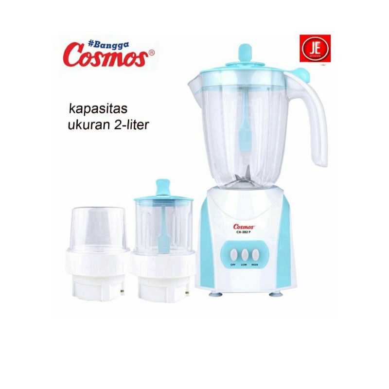 Jual COSMOS CB-282P BLENDER PLASTIK 2L, 3IN1. HARGA PROMO | Shopee ...