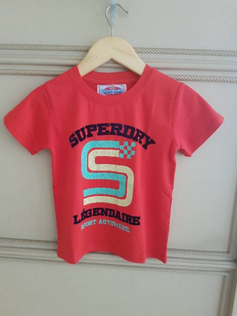 62579 SD TSHIRT KAOS ANAK COWOK IMPORT MURAH HALUS KUNING HIJAU NAVY MERAH ORANGE / BAJU ANAK LAKI