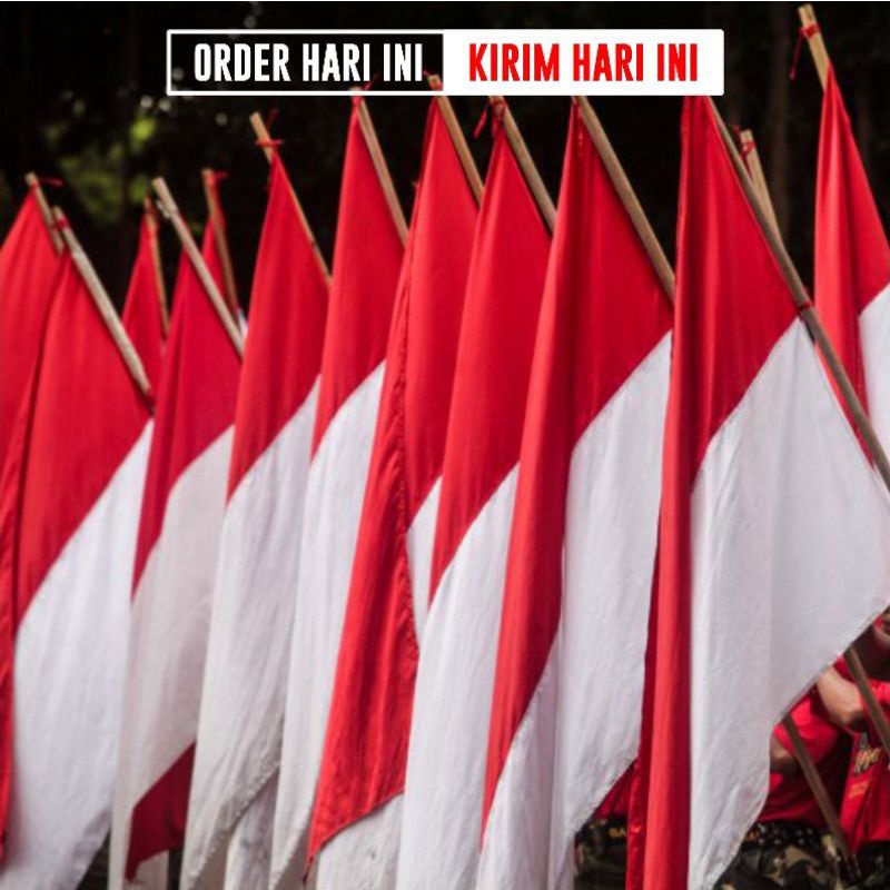 Bendera Merah Putih / Bendera Umbul Umbul Merah Putih / Aksesoris 17 Agustus