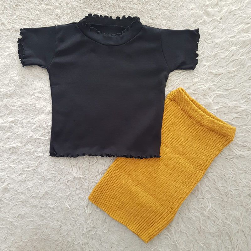 Setelan Bayi Adel knit rok