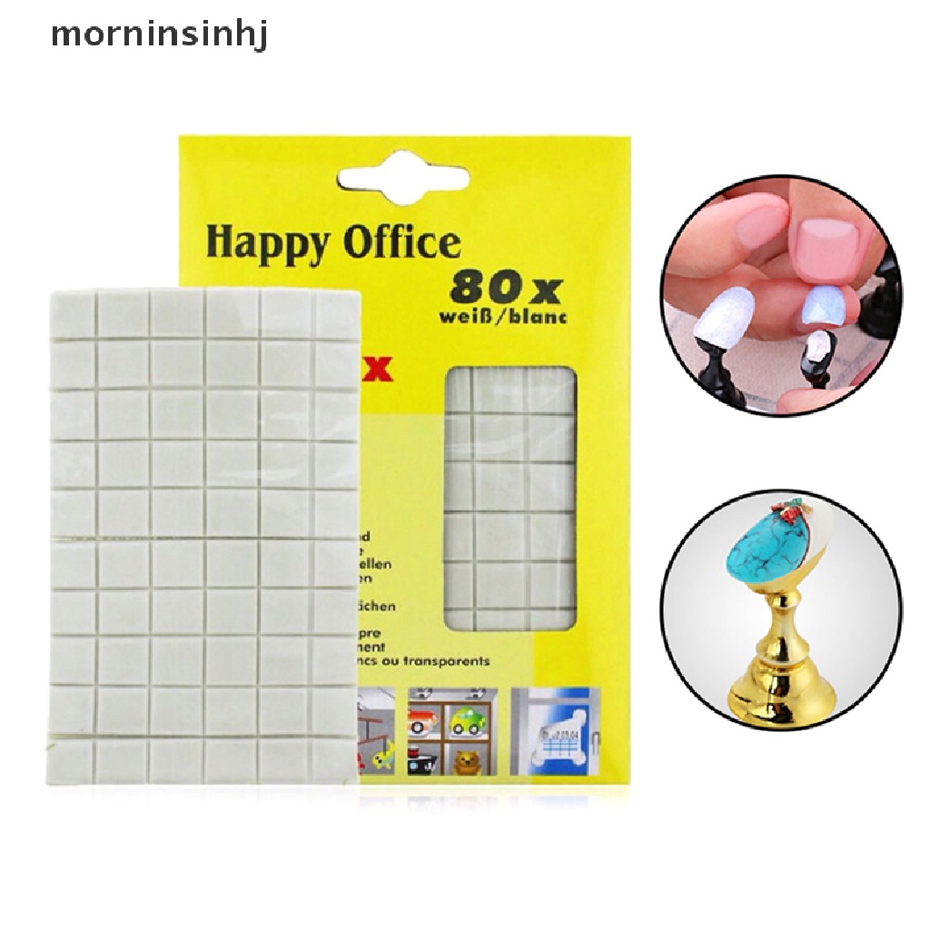 Mornin 1pc Clay Plastisin Lengket Reusable Untuk Display Nail Art Diy