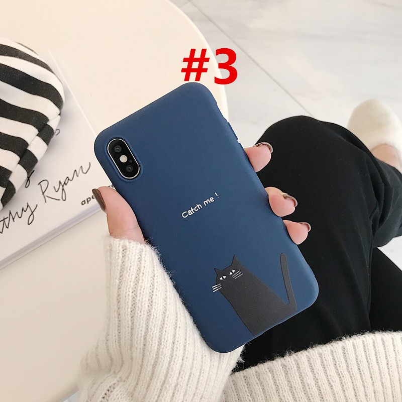 Oppo A53 2020 Reno 4 A33 2020 A92 A52 A33 2020 A11K  A31 A91 Reno 3 A12 A9 A5 2020 A11 Reno 2F Realme C15 C11 C1 A3s F9 F9pro F5 F1s A39 A83 A57 A37 A71 A7 Matte Heart Navy Blue Soft TPU Case-4
