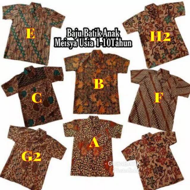 HEM ANAK MEISYA ORIGINAL BATIK ANAK