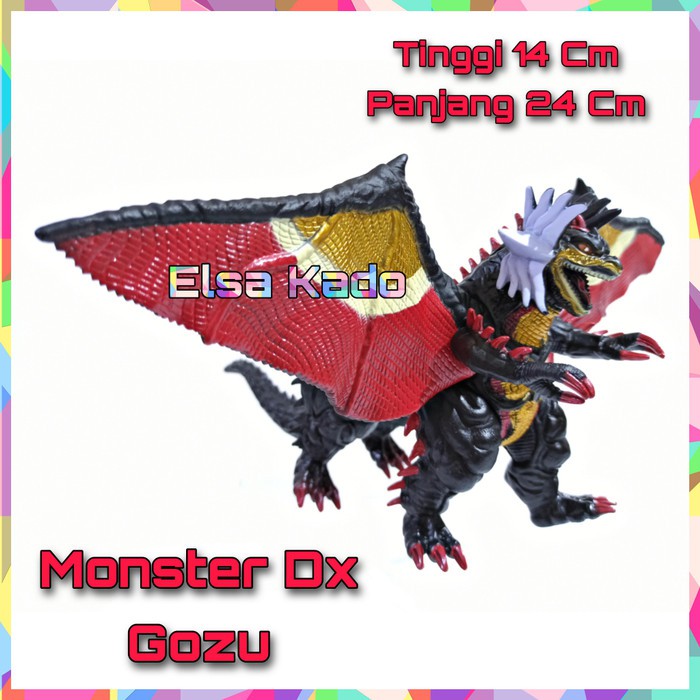 Mainan Monster Ultra Dx Gozu Action Figure Ultraman Gaia