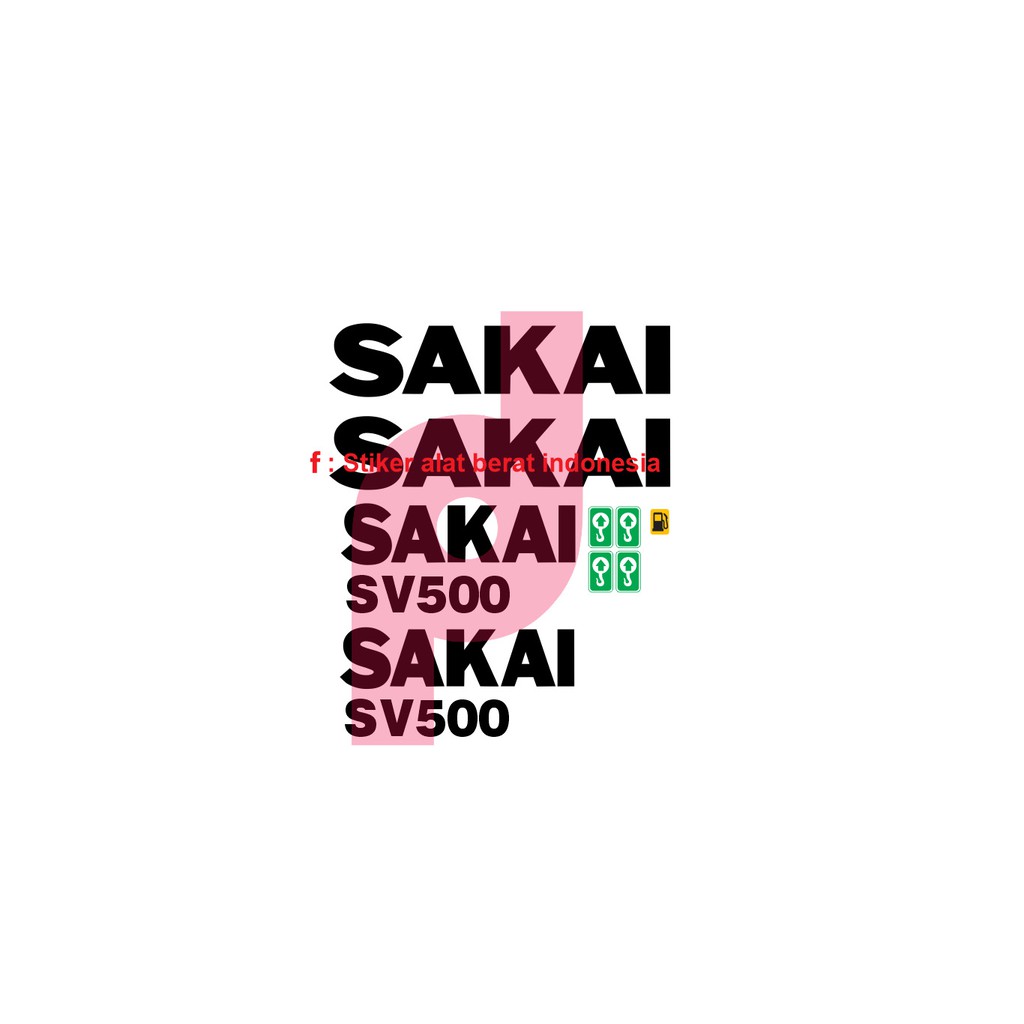 

STIKER SAKAI SV500