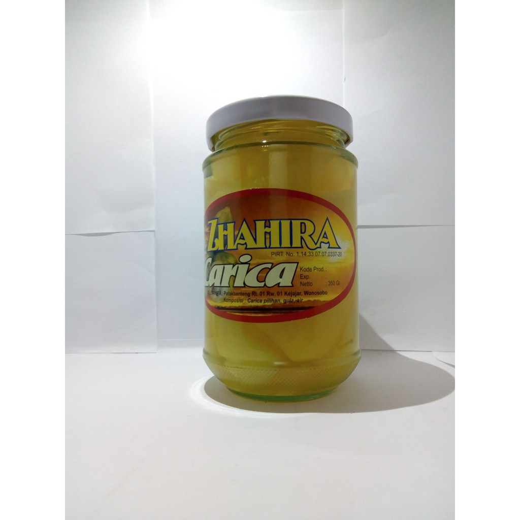 Carica asli Dieng kemasan botol kaca