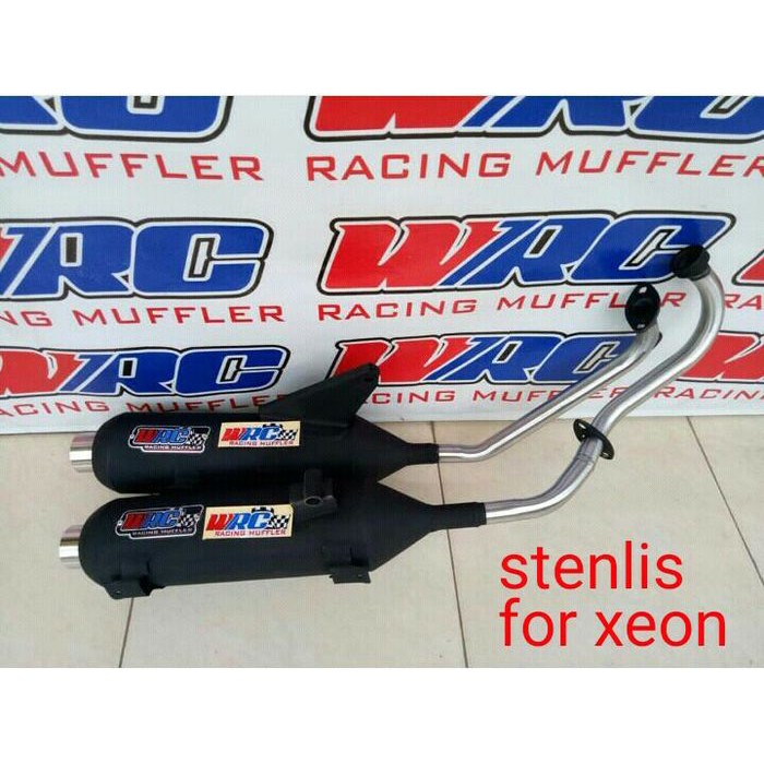 knalpot wrc tsukigi mberr motor matic yamaha honda