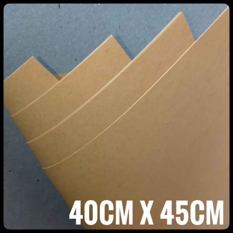 

KERTAS SAMSON / KRAFT 75 GR PARISINDO UK 40 CM X 45 CM ( ISI 50 LEMBAR )