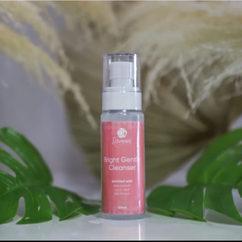 Lavees Bright Gentle Cleanser/Glowhite Brightening Facial Wash