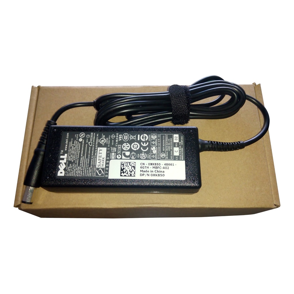 Laptop AC Adaptor Charger Dell 65W 19V 3.34A Latitude 2110 2120 E5420M E5430 E6330 E6430 E6530 Latit