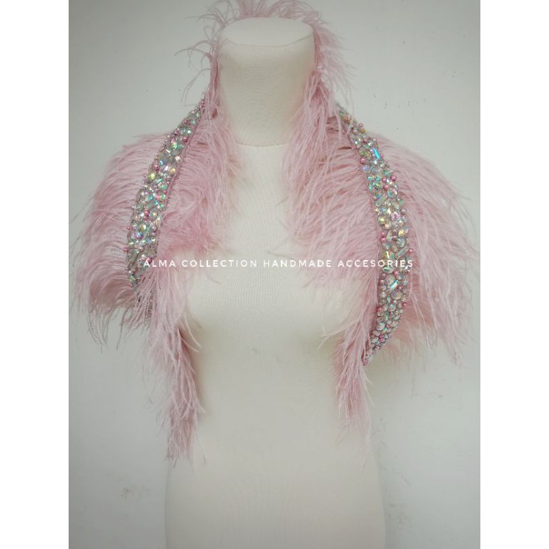 (COD) Hiasan bulu full diamond blink mutiara